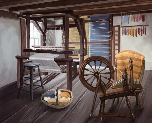 Spinning House at Mount Vernon