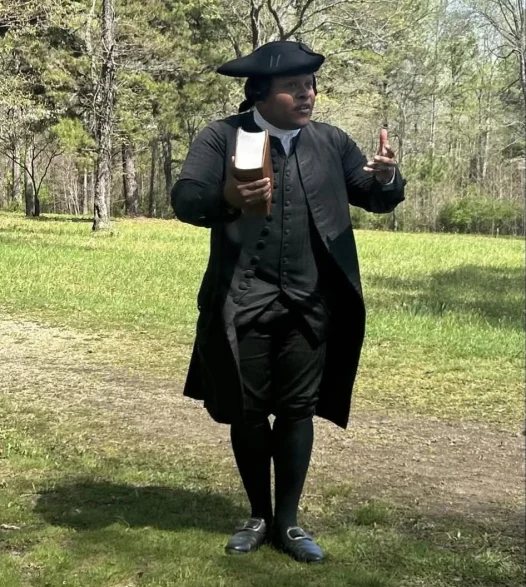 Patriots Path Revolutionary War Encampment Chaplain