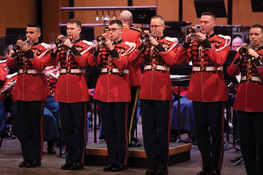 US Marine Band at Mount Vernon
