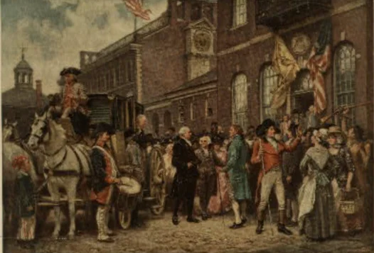 Inauguration at Philadelphia LOC file