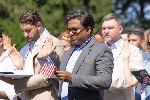 Naturalization ceremony