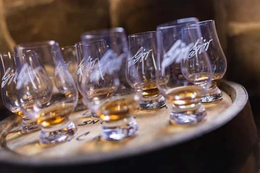 Mount Vernon Distillery Glasses for Private Events