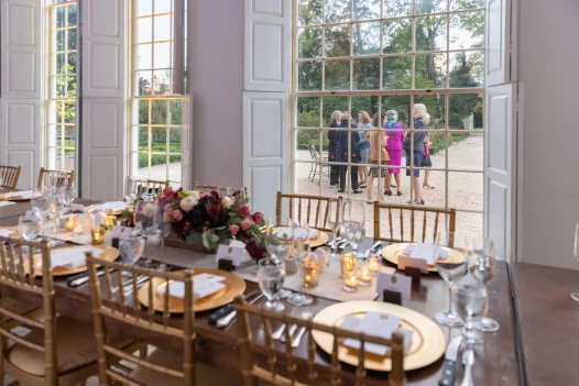 Mount Vernon Greenhouse Setup for Private Events