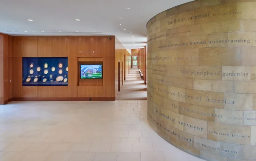 Mount Vernon Washington Library Hallway for Private Events