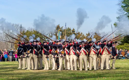 military demonstration on birthday