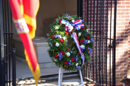 special wreath laying at george washingtons tomb
