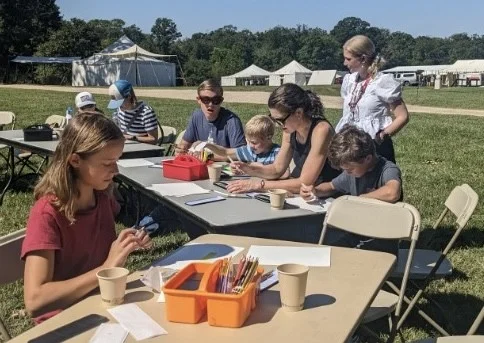 education activity on the bowling green