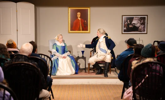 George and Martha Washington