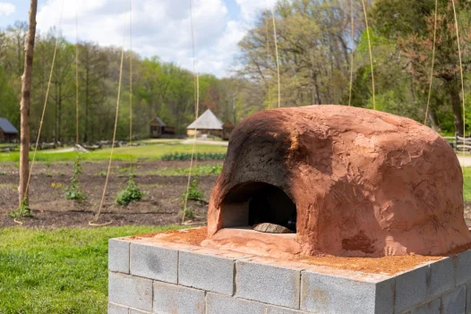 18th-Century Clay Oven