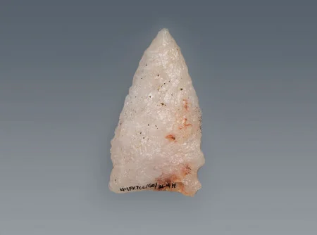 Early archaic projectile points recovered from the Mansion vicinity. (MVLA)