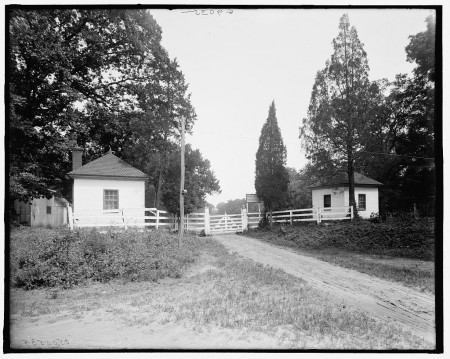 West Gate Porter's Lodges, circa 1900