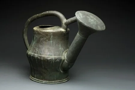 Watering pot, 1700-1800, Gift of Thomas Blagden, 1916, W-1052/B. (MVLA)