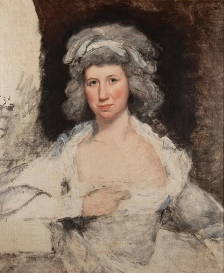 Elizabeth Powel by Joseph Wright, ca. 1793. MVLA.