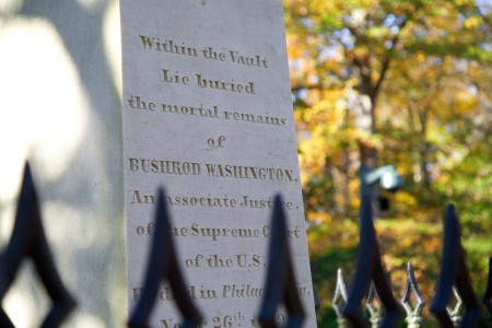 Memorial to Bushrod Washington at the Washington Tomb, Mount Vernon