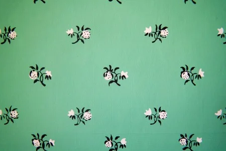 Reproduction paper used to furnish the Chintz Room. MVLA. 