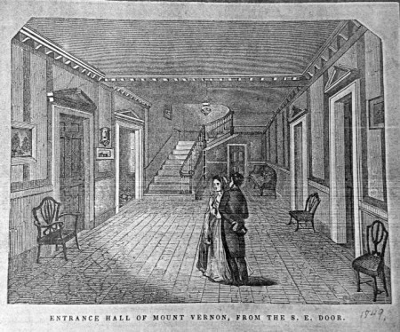 Early guests visiting Mount Vernon would have seen very few objects in the Mansion until it was furnished by the MVLA.