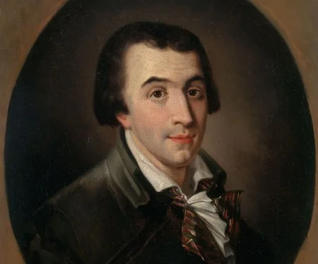 Portrait of Jacques Pierre Brissot de Warville, François Bonneville, ca. 1790. (Wikimedia)
