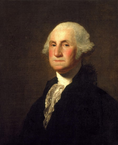 Portrait of George Washington by Gilbert Stuart, c. 1798, MVLA, H-4/A-B, Gift of Caroline H. Richardson, 1904.