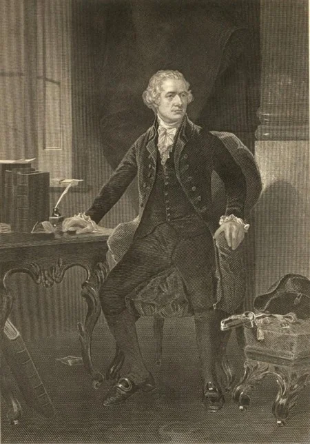 Alexander Hamilton, after Alonzo Chappel. Library of Congress.