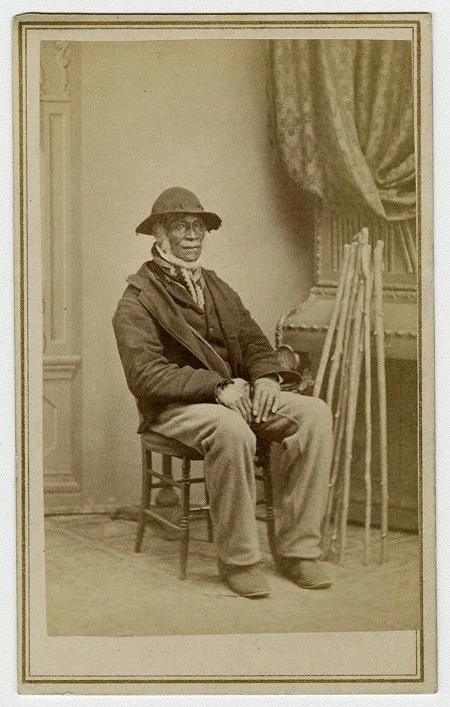 Carte-de-visite photograph of Jim Mitchell, ca. 1865. Purchased by the David M. Rubenstein Rare Books and Manuscripts Endowment, 2017.