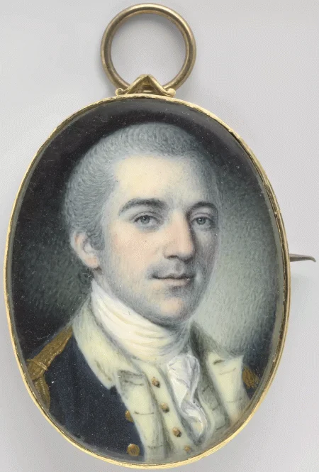 John Laurens, Charles Wilson Peale, 1780, Watercolor on ivory, National Portrait Gallery, Smithsonian Institution, Conserved with funds from the Smithsonian Women's Committee.