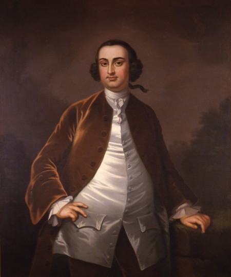 First husband, "Daniel Parke Custis," John Wollaston, 1757, Washington-Custis-Lee Collection, Washington & Lee University.