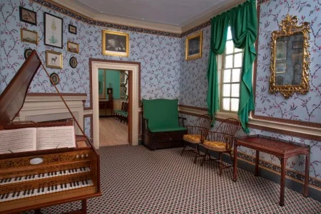 Little Parlor found on the first floor of the Mansion. MVLA