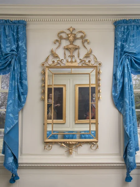 Reproduction of the looking glass Nelly inherited, Gavin Ashworth.