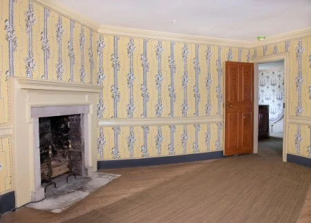 View from Yellow Room into the Upper Hall, c. 2021 (MVLA)