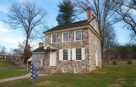 Martha Washington stayed with George Washington in his headquarters at Valley Forge. (Rob Shenk)