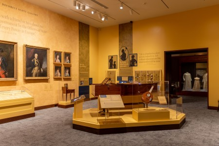 In this museum exhibit, meet the people who shaped Mount Vernon, including Washington and Custis family members, enslaved and hired laborers, and Vice Regents of the Mount Vernon Ladies' Association, which has owned and preserved Mount Vernon since the 19th century. (MVLA)