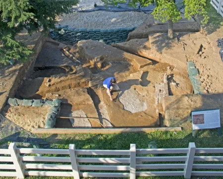 South Grove excavation site