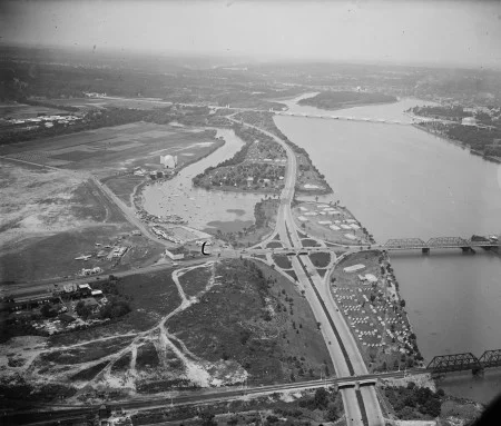 George Washington Memorial Parkway in 1935