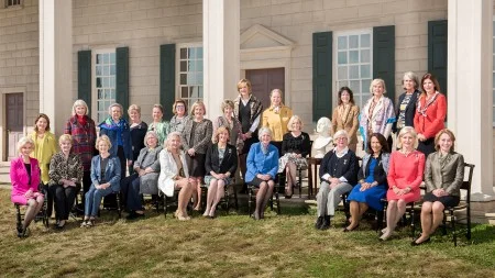The members of the 2016 Mount Vernon Ladies' Association (MVLA)