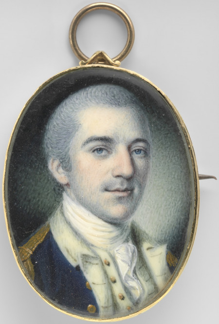John Laurens, Charles Wilson Peale, 1780, Watercolor on ivory, National Portrait Gallery, Smithsonian Institution, Conserved with funds from the Smithsonian Women's Committee.