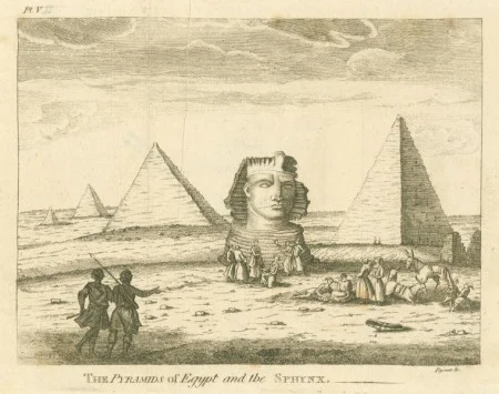 “The Pyramids of Egypt and the Sphynx”, by James Rymer, The Miriam and Ira D. Wallach Division of Art, Prints and Photographs: Picture Collection, The New York Public Library. 