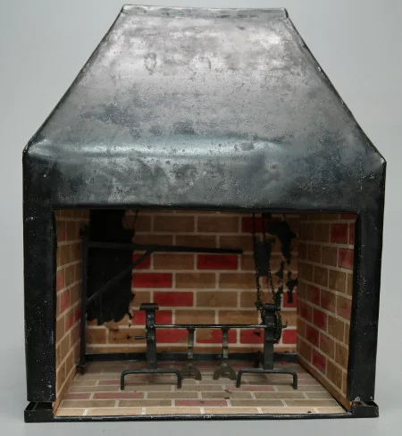 Model of a smoke jack inside a chimney from the MVLA collection, [RN06.422].