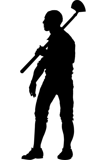 We rarely know what 18th-century enslaved individuals looked like. This silhouette, based on the very few physical descriptions we have, is meant to represent Davy Gray who worked as an overseer while in bondage at Mount Vernon (MVLA)