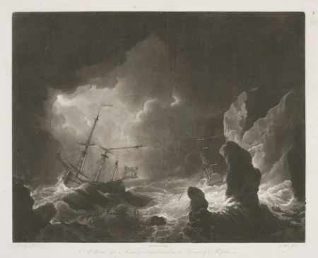 Storm after a Picture of Vanderhagen in the Possession of Mr. Cotes