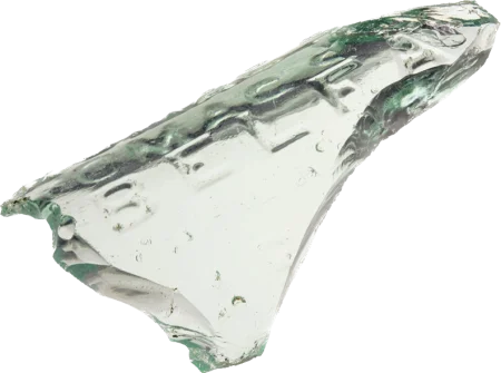 Imported mineral water bottle fragments are found on many historical, archaeological sites. (MVLA)
