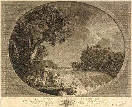 The Storm, 1773, Francesco Bartolozzi and Victor Marie Picot after Giovanni Battista Cipriani and John James Barralet.  © Trustees of the British Museum
