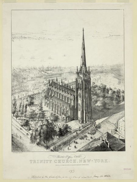 Trinity Church, New York, John Forsyth, c1846 Jan. 26. (Library of Congress).