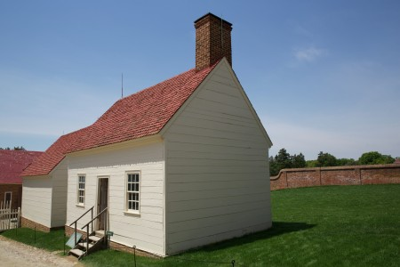 The Wash House is an Original Structure. MVLA.