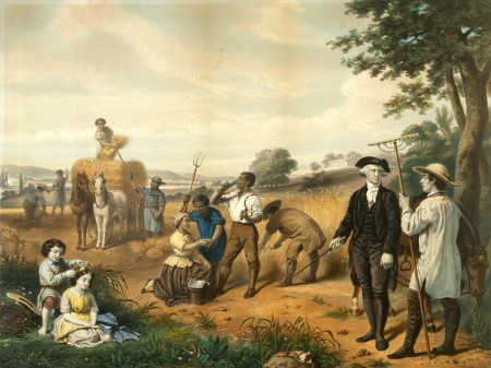 "Life of George Washington," by Junius Brutus Stearns, 1853. Library of Congress.