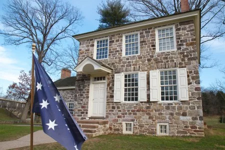 Washington's headquarters at Valley Forge (Shenk)