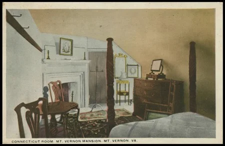 Chairs in northwest garret chamber