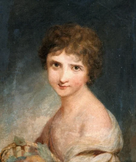 Portrait of Eleanor Parke Custis by Robert Edge Pine (Ted Vaughan)