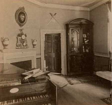 The Little Parlor, ca. 1880 by Luke C. Dillon