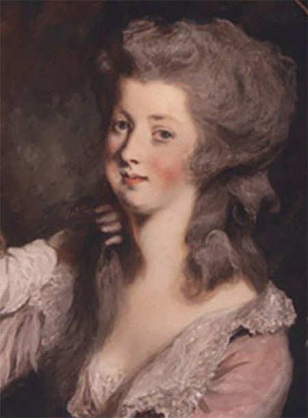 Painting of Peggy Shippen (c) The Historical Society of Pennsylvania, Atwater Kent Museum of Philadelphia