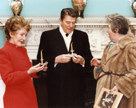 Ronald and Nancy Reagan (MVLA)